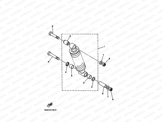 Rear suspension