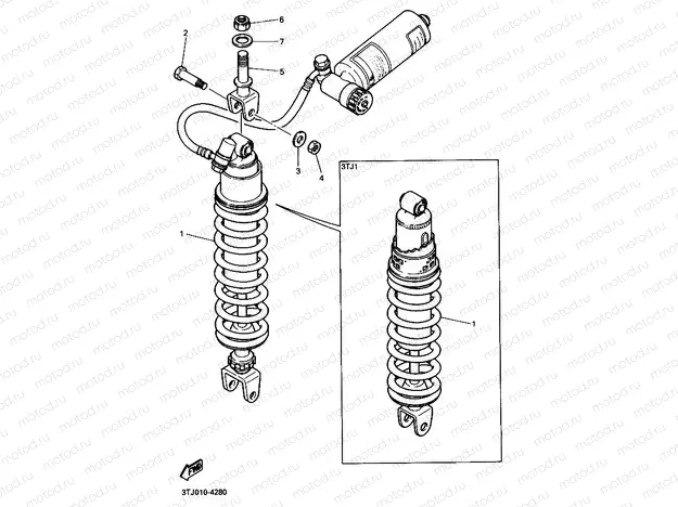 Rear suspension