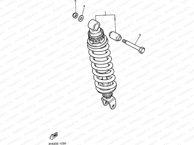 Rear suspension