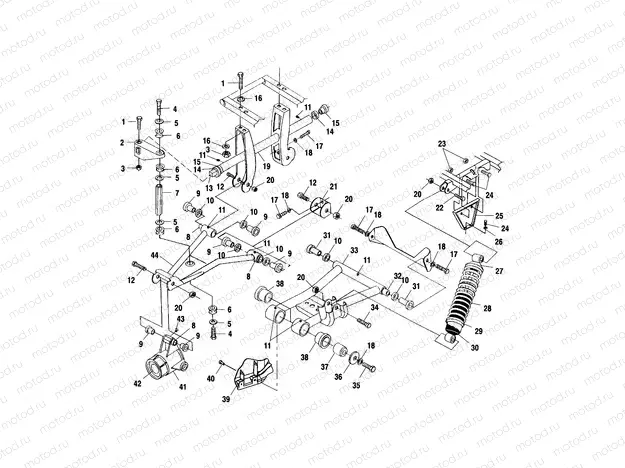 REAR SUSPENSION - A00CH33AC (4959905990C010) | REAR SUSPENSION - A00CH33AC (4959905990C010)
