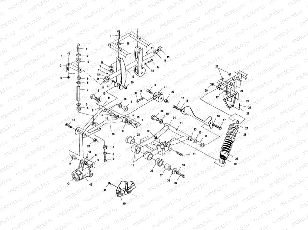 REAR SUSPENSION - A00CH50AA (4954805480C009) | REAR SUSPENSION - A00CH50AA (4954805480C009)