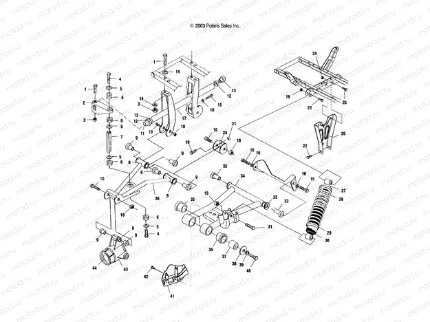 REAR SUSPENSION - A04CH50AO/AQ/AR/AS/AT/AV/AW/AX (4987288728C09) | REAR SUSPENSION - A04CH50AO/AQ/AR/AS/AT/AV/AW/AX (4987288728C09)
