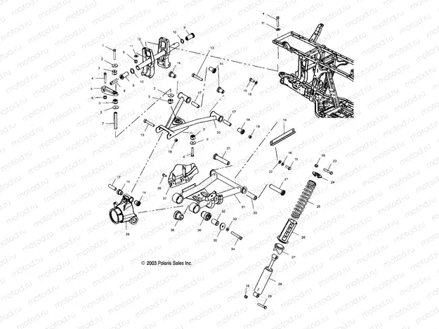 REAR SUSPENSION - A04CH59AK/AL/AN/AQ/AW (4987318731C05) | REAR SUSPENSION - A04CH59AK/AL/AN/AQ/AW (4987318731C05)