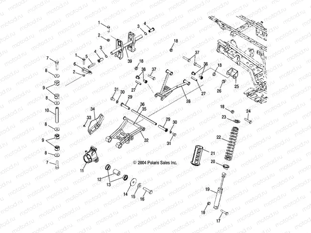 REAR SUSPENSION - A05MH42AB/AG/AH (4994139413C11) | REAR SUSPENSION - A05MH42AB/AG/AH (4994139413C11)