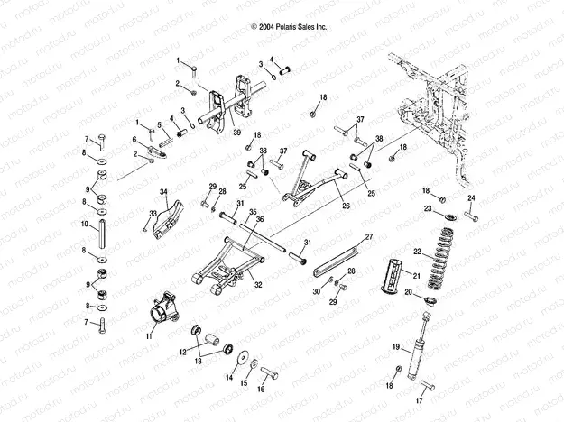REAR SUSPENSION - A05MH59AK/AN (4994199419C11) | REAR SUSPENSION - A05MH59AK/AN (4994199419C11)