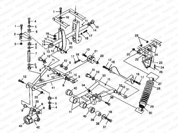REAR SUSPENSION - A99CH45IA (4949154915C007) | REAR SUSPENSION - A99CH45IA (4949154915C007)