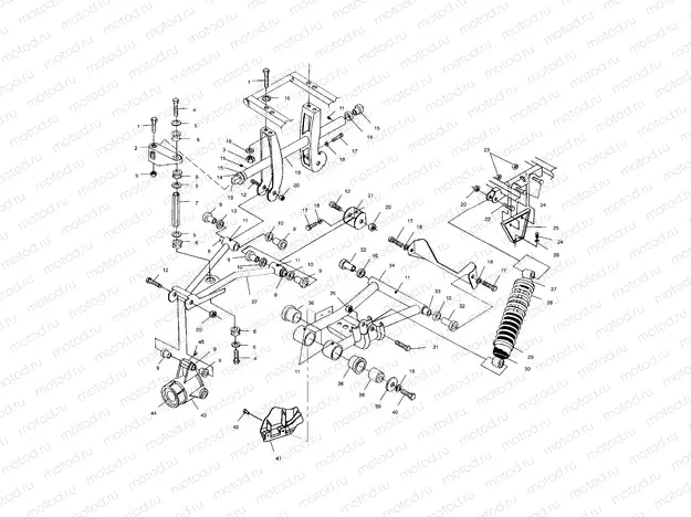 REAR SUSPENSION - A99CH50EB (4949114911c009) | REAR SUSPENSION - A99CH50EB (4949114911c009)