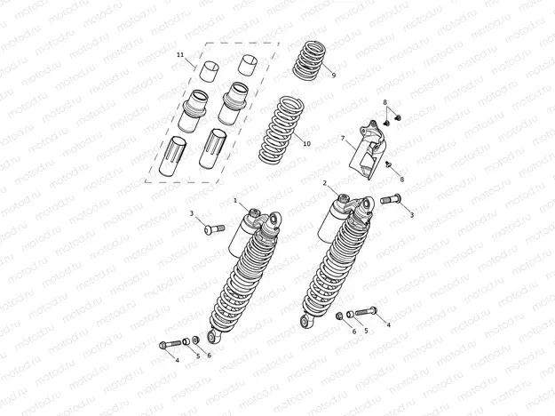 Rear Suspension Unit