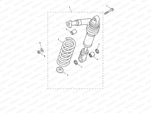 Rear Suspension Unit
