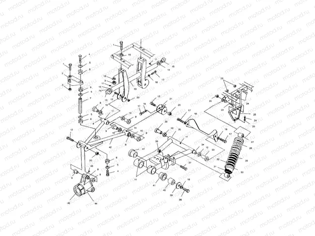 REAR SUSPENSION - W97CH50A (4939993999C005) | REAR SUSPENSION - W97CH50A (4939993999C005)
