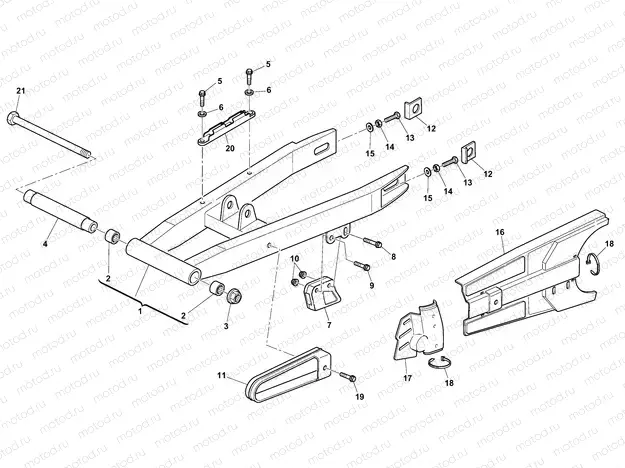 REAR SWING ARM