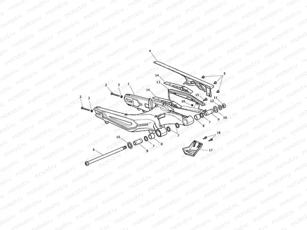 Rear Swingarm