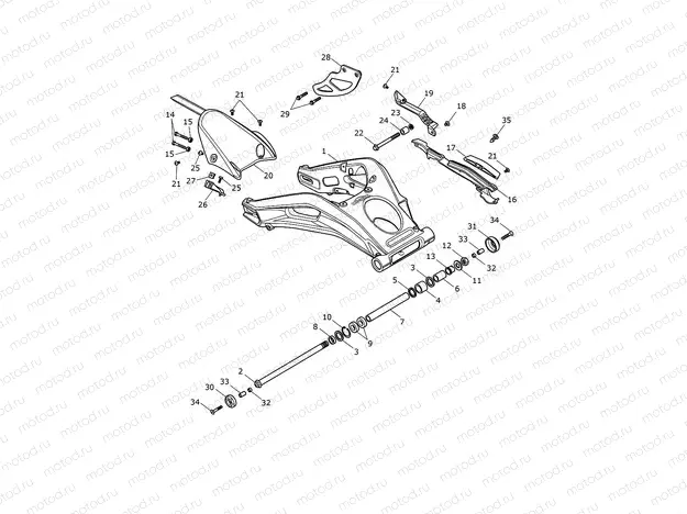 Rear Swingarm