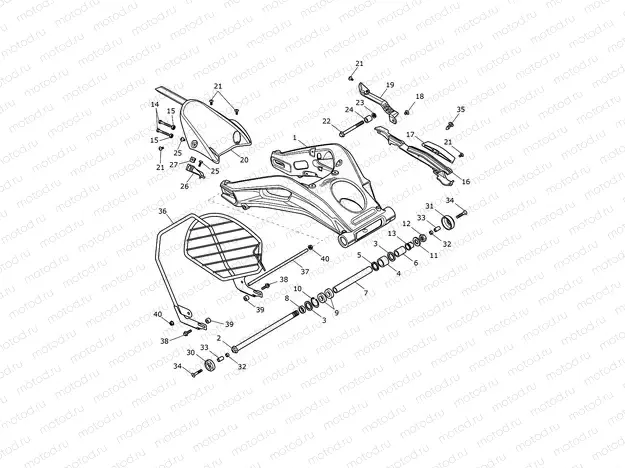 Rear Swingarm