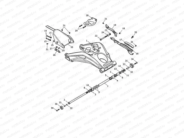 Rear Swingarm