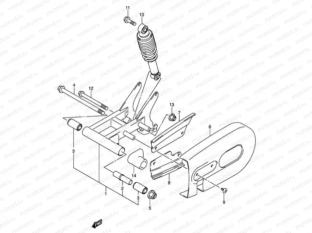 REAR SWINGINGARM