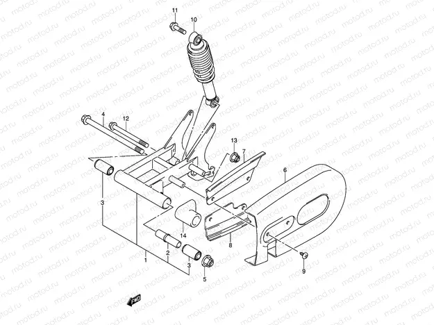 REAR SWINGINGARM