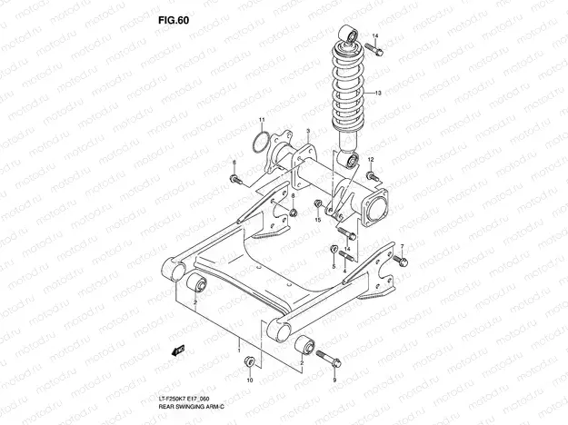 REAR SWINGINGARM