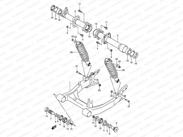 REAR SWINGINGARM