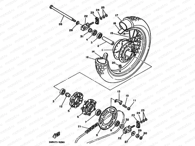 REAR WHEEL