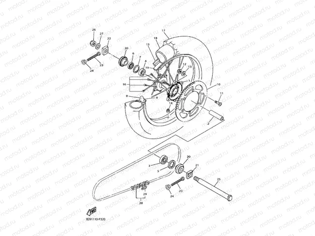 REAR WHEEL