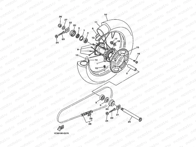 REAR WHEEL