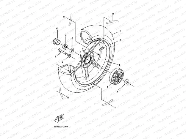 REAR WHEEL