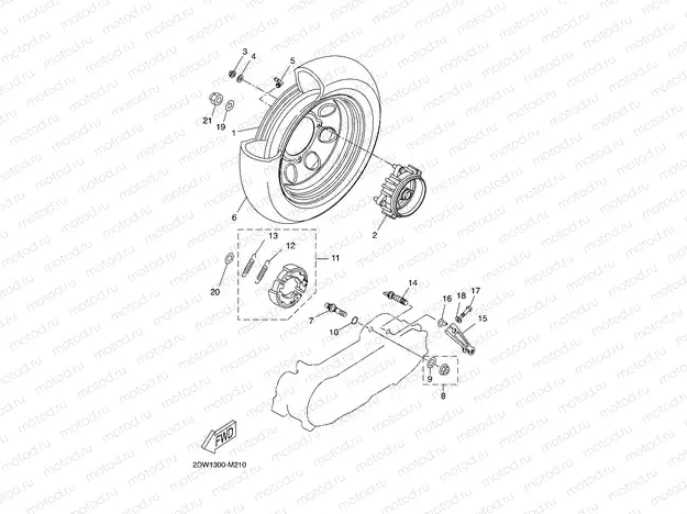 REAR WHEEL