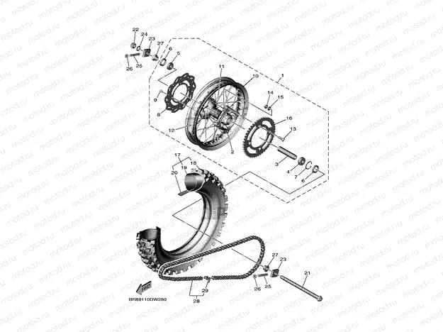 REAR WHEEL