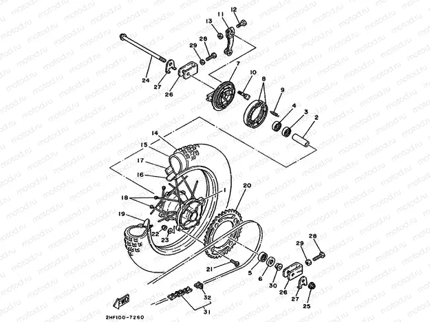 REAR WHEEL
