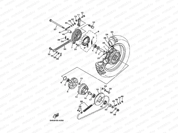 REAR WHEEL