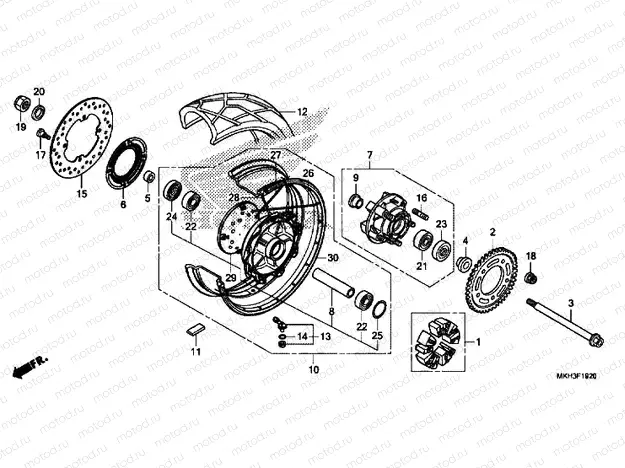 REAR WHEEL