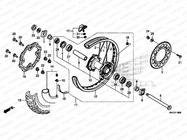 REAR WHEEL