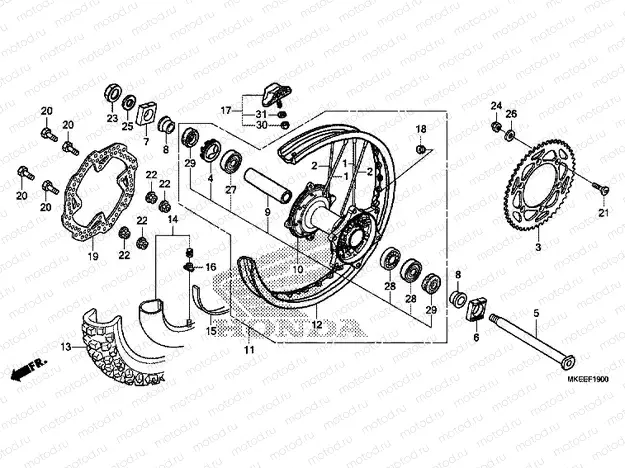 REAR WHEEL