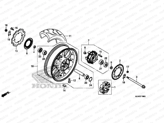 REAR WHEEL