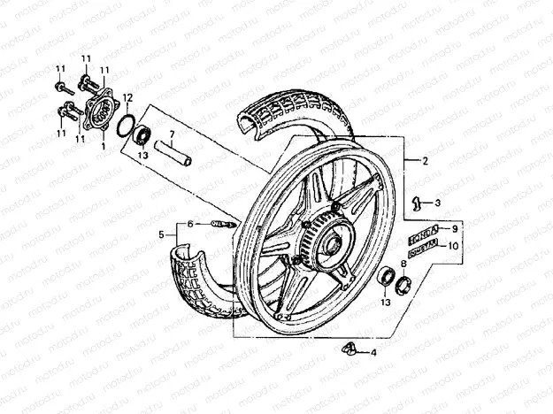 REAR WHEEL