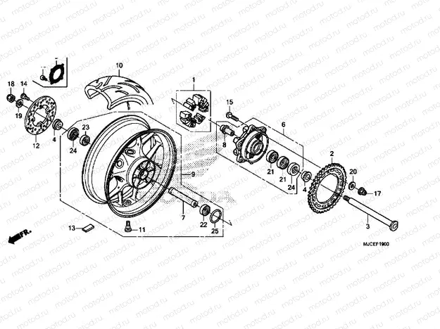 REAR WHEEL