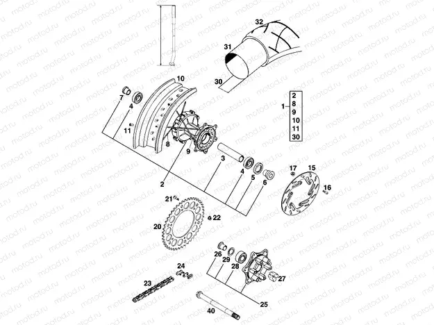 REAR WHEEL