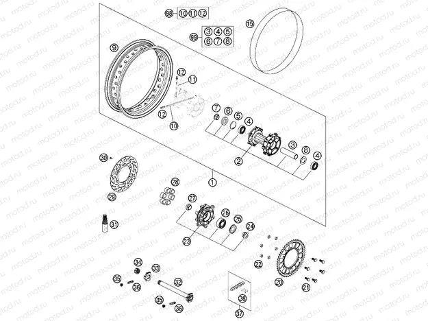 REAR WHEEL