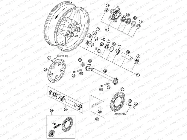 REAR WHEEL