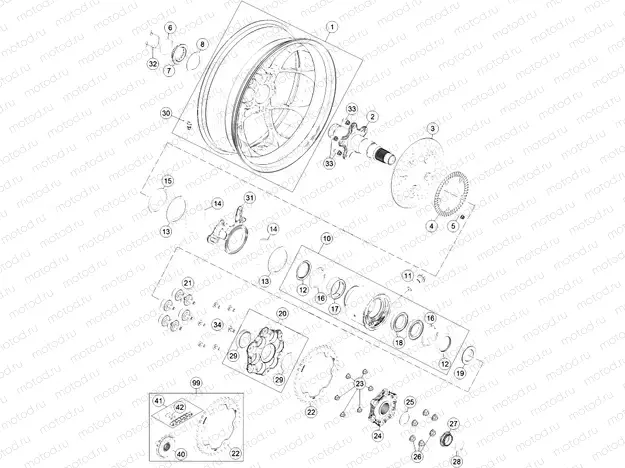 REAR WHEEL