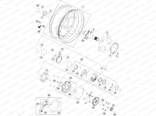 REAR WHEEL