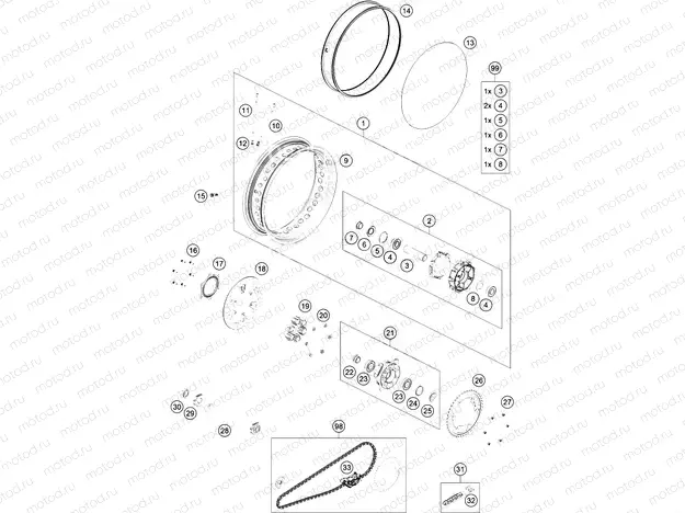 REAR WHEEL