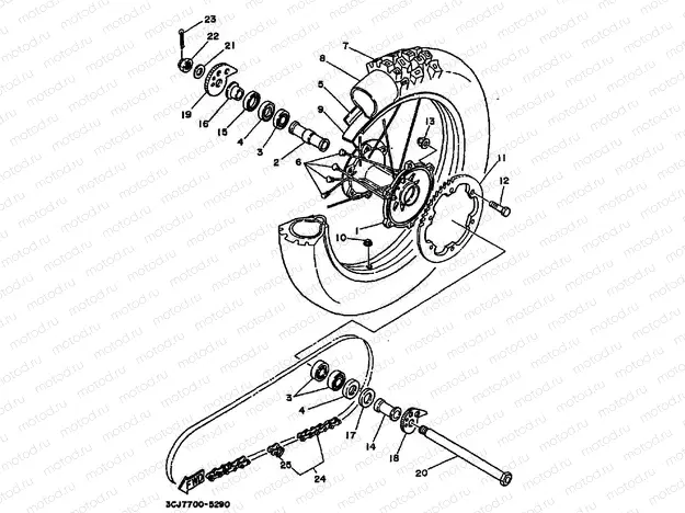 REAR WHEEL