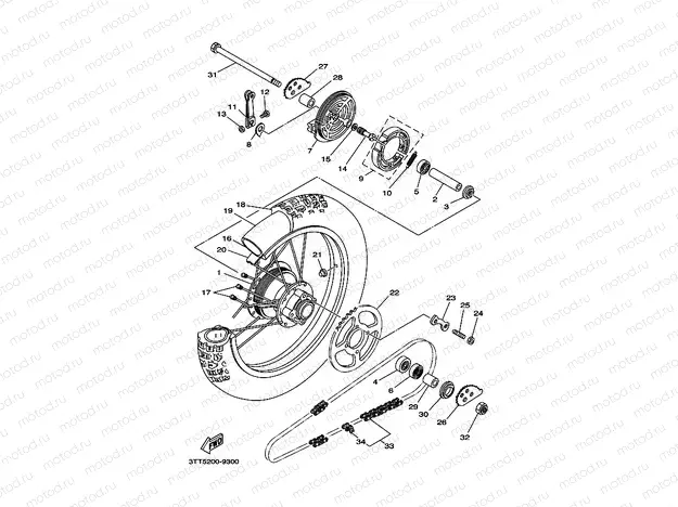 REAR WHEEL