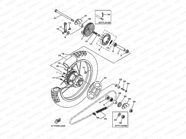 REAR WHEEL