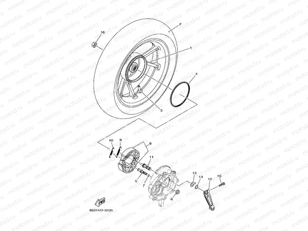 REAR WHEEL