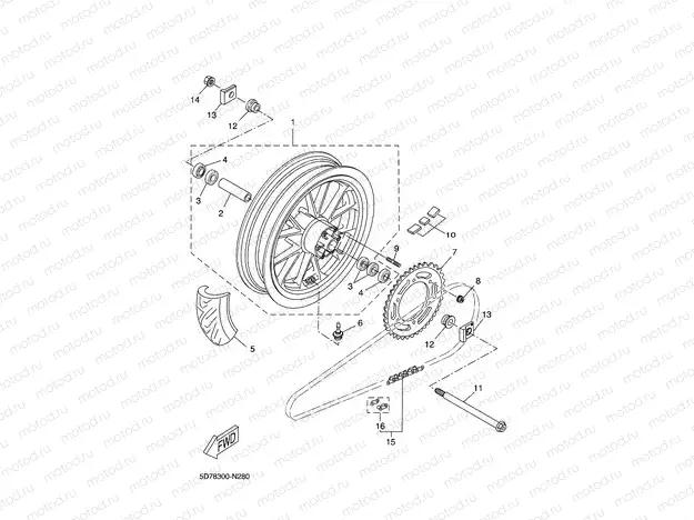 REAR WHEEL