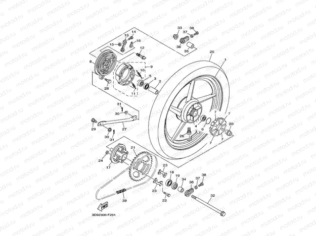 REAR WHEEL