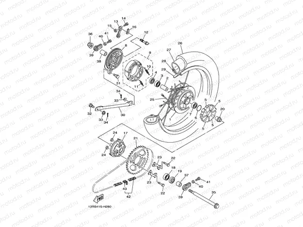 REAR WHEEL